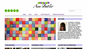 What Annbutlerdesigns.com website looked like in 2020 (4 years ago)
