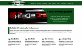 What Autogasleisure.co.uk website looked like in 2020 (5 years ago)