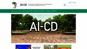 What Aicd-africa.org website looked like in 2020 (4 years ago)