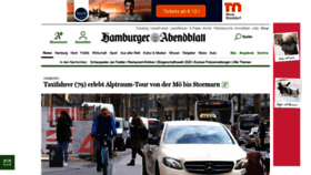 What Abendblatt-anzeigen.de website looked like in 2020 (4 years ago)