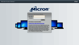 What Apps.micron.com website looked like in 2020 (4 years ago)