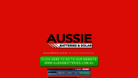 What Aussiebatteriessolar.com.au website looked like in 2020 (4 years ago)
