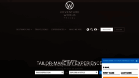 What Adventureworld.com.au website looked like in 2020 (4 years ago)