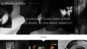 What Aworldoffilm.com website looked like in 2020 (4 years ago)