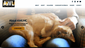 What Awlmc.org website looked like in 2020 (4 years ago)