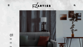What Artiss.com.au website looked like in 2020 (4 years ago)