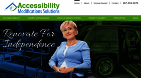 What Accessibilitymods.com website looked like in 2020 (4 years ago)