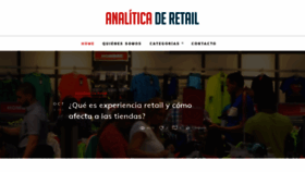 What Analiticaderetail.com website looked like in 2020 (4 years ago)