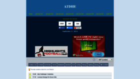 What Atdhe.pro website looked like in 2020 (4 years ago)