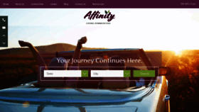 What Affinityforliving.com website looked like in 2020 (4 years ago)