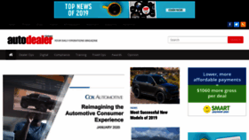 What Autodealertodaymagazine.com website looked like in 2020 (4 years ago)