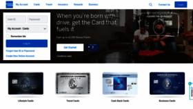 What Americanexpress.ca website looked like in 2020 (4 years ago)
