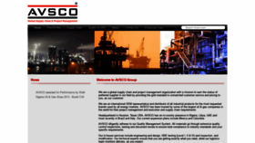 What Avsco.com website looked like in 2020 (4 years ago)