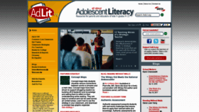What Adlit.org website looked like in 2020 (4 years ago)