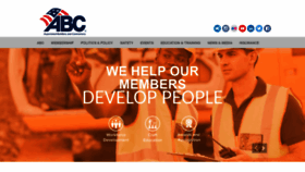 What Abc.org website looked like in 2020 (5 years ago)