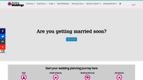 What Arabiaweddings.com website looked like in 2020 (4 years ago)