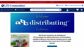 What Abcdistributing.com website looked like in 2020 (4 years ago)