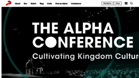 What Alphausa.org website looked like in 2020 (4 years ago)