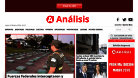 What Analisisdigital.com.ar website looked like in 2020 (4 years ago)