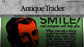 What Antiquetrader.com website looked like in 2020 (4 years ago)