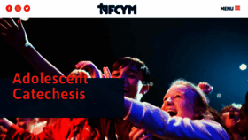 What Adolescentcatechesis.org website looked like in 2020 (5 years ago)