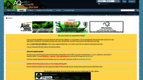 What Aquaticquotient.com website looked like in 2020 (4 years ago)