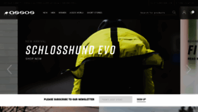 What Assos.com website looked like in 2020 (5 years ago)