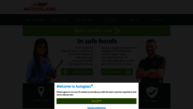 What Autoglass.co.uk website looked like in 2020 (4 years ago)