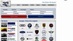 What Automobile.at website looked like in 2020 (4 years ago)