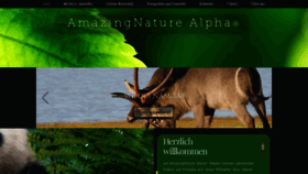 What Amazingnature-alpha.com website looked like in 2020 (4 years ago)