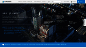 What Autodesk.com.tr website looked like in 2020 (6 years ago)