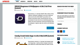 What Apkgod.net website looked like in 2020 (4 years ago)