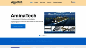 What Aminatech.cn website looked like in 2020 (4 years ago)