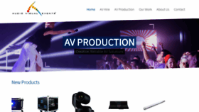 What Audiovisualevents.com.au website looked like in 2020 (4 years ago)