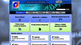 What A-plus.cz website looked like in 2020 (4 years ago)