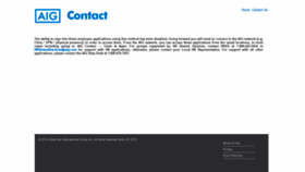 What Aigcorporate.com website looked like in 2020 (4 years ago)