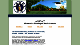 What Ahona.com website looked like in 2020 (4 years ago)