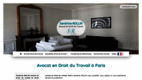 What Avocat-rollin.fr website looked like in 2020 (4 years ago)