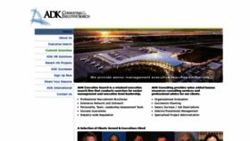 What Adkexecutivesearch.com website looked like in 2020 (4 years ago)