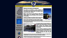 What Antarcticfire.org website looked like in 2020 (4 years ago)
