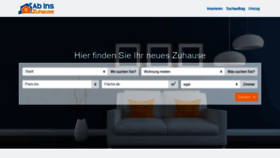 What Ab-ins-zuhause.de website looked like in 2020 (4 years ago)