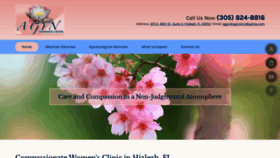 What Agyndiagnostic.com website looked like in 2020 (4 years ago)