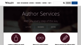 What Authorservices.wiley.com website looked like in 2020 (4 years ago)