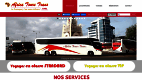 What Africa-tours-trans.com website looked like in 2020 (4 years ago)