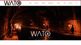 What Agence-wato.com website looked like in 2020 (4 years ago)