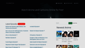 What Animenetzone.com website looked like in 2020 (4 years ago)