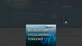 What Anadoluyatirim.com.tr website looked like in 2020 (4 years ago)