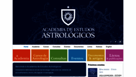 What Academiadeastrologia.com website looked like in 2020 (4 years ago)