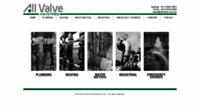 What Allvalve.com.au website looked like in 2020 (4 years ago)