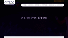 What Addubaevents.com website looked like in 2020 (4 years ago)